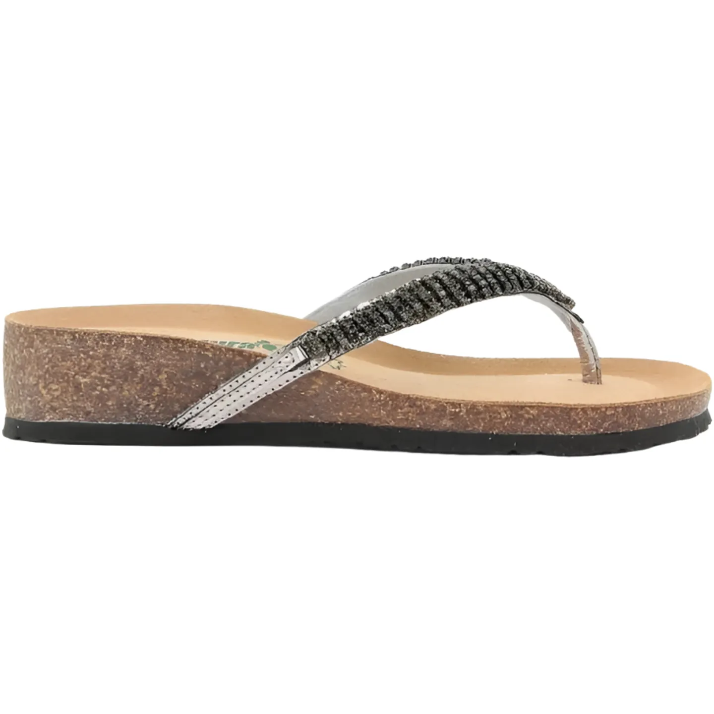 Bionatura Sandali Infradito Da Donna 12chv699 Peltro 12CHV699