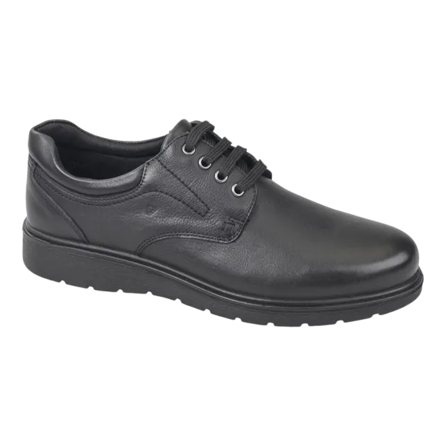 Valleverde Linea Comoda Stringate Da Uomo Nero 36835