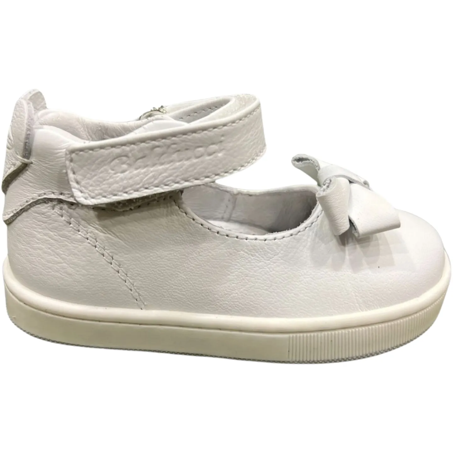 Balducci Primi Passi Da Bambina In Pelle Bianca Cita5106b Bianco